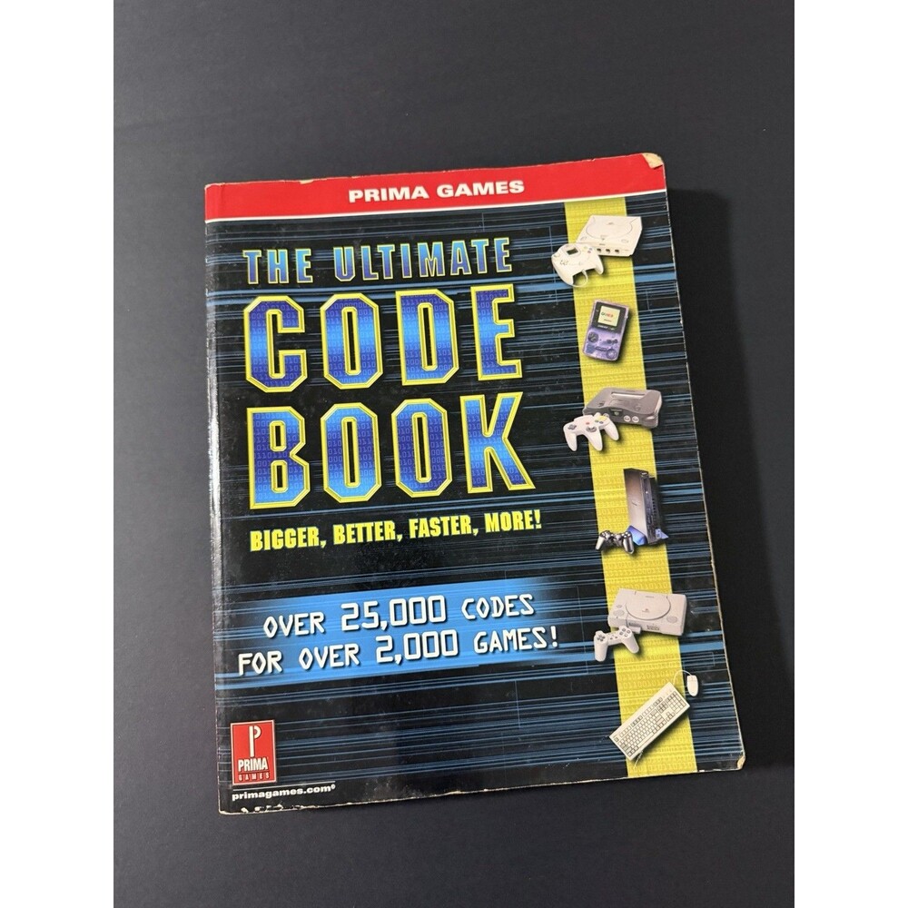 The Ultimate Code Book: over 25,000 Codes for 2,000 Games by Prima Games Retro!